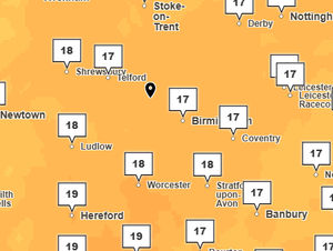 Temperatures are expected to remain slightly warmer as we are told to expect more rain and blustery winds