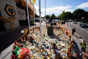 Tributes at Molineux stadium