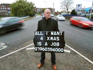 Supporting image for story: Paul's wish to find work comes true as company boss gives him a job