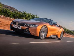Supporting image for story: UK Drive: The BMW i8 Roadster is an eco-friendly alternative to a drop-top sports car