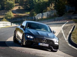 Supporting image for story: Mercedes-AMG GT four-door becomes fastest series production saloon around Nürburgring