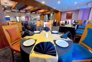 When you can eat inside, enjoy the decor and spaciousness 