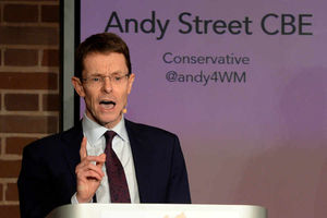 Conservative candidate Andy Street