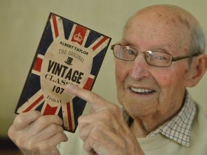 Supporting image for story: Amazing Albert is 107 years young