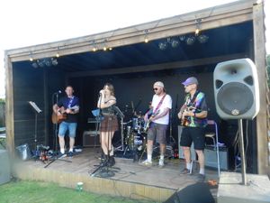 female sensation KC and the debuting Rag Time Band