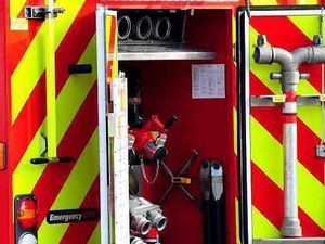 Supporting image for story: Car found ablaze at Shropshire industrial estate