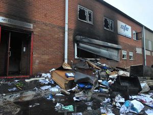 Supporting image for story: Arsonists spark blaze at Wolverhampton factory