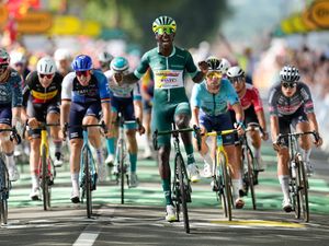 Supporting image for story: Biniam Girmay takes his third stage win of the Tour de France