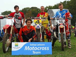 Supporting image for story: Work-mates revved up for action