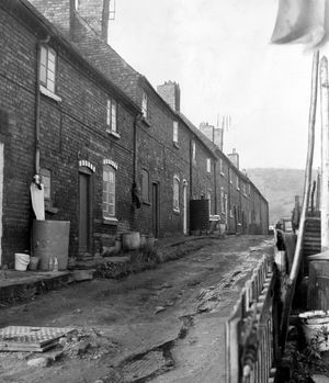 Single Row in November 1963. Hinkshay's houses were described at the time by Mr J Goode, Dawley urban council's assistant public health inspector, as "deplorable" and people in them were "losing heart about being rehoused."