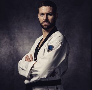 Ex-Olympic Taekwondo athlete Damon Sansum. 