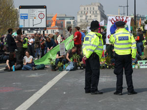 Supporting image for story: Oswestry woman arrested in Extinction Rebellion climate protests