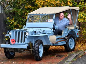 Supporting image for story: David and military minded friends gearing up for bigger than ever display in Stourbridge