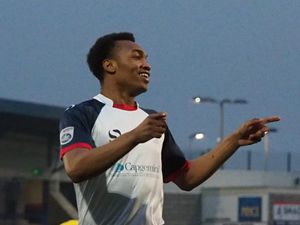 Supporting image for story: Marcus Dinanga shares delight over AFC Telford spell
