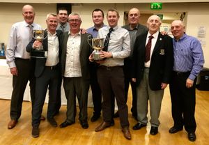 A presentation dinner when their first team won the Whitchurch League Division One
