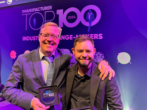 Supporting image for story: PP Control & Automation duo named in Top 100 manufacturing professionals list