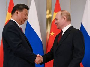 Supporting image for story: Putin and Xi get together in Kazakhstan at summit of non-western countries