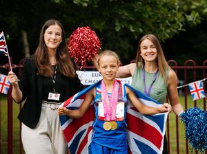 Supporting image for story: Joe, 10, sets sights on Laser-Run World Cup after double gold win in Germany 