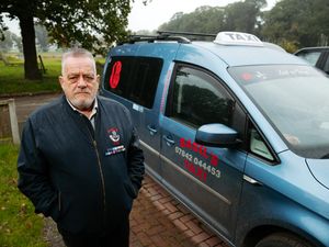 Supporting image for story: Taxi driver told to remove Cross of St George from vehicle as it breaches Shropshire Council advertising policy
