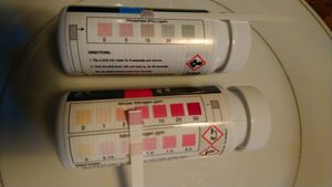 Campaigners say that tap water they tested on the River Severn in Shrewsbury shows phosphate at 15 parts per million. Picture: Up Sewage Creek