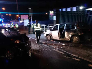 Supporting image for story: Child among five injured in Dudley crash