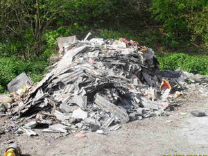 Supporting image for story: Fly-tippers dump 30 tons of asbestos