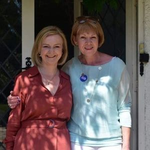 Wendy Morton MP with Liz Truss, shortly after she had been elected Prime Minister