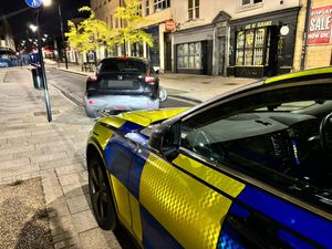 Supporting image for story: Two arrested and car recovered after chase ends in Wolverhampton city centre