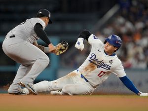 Supporting image for story: Shohei Ohtani injured as Los Angeles Dodgers stretch World Series lead