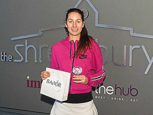 Supporting image for story: A Shrewsbury double for Oceane Dodin