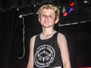 Supporting image for story: Toby fighting back against sickness thanks to boxing