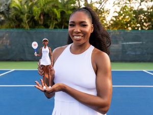 Supporting image for story: Venus Williams and Mary Fowler honoured with one-of-a kind Barbie dolls