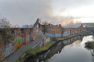 The smoke could be seen from up to 15 miles away. 