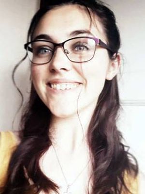 Chlöe Edwards' picture was chosen for the front cover of a new book