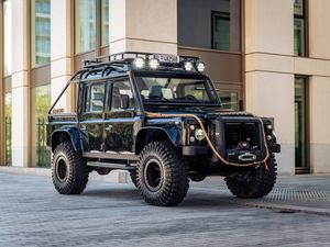 Supporting image for story: Land Rover Defender SVX from James Bond’s Spectre is being sold