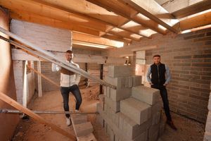 Work to convert the building into homes was started by a previous owner, but never completed