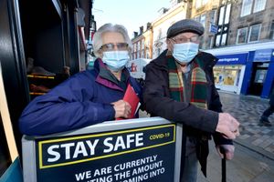 Jean and John Bolton will be keeping safe on Christmas Day