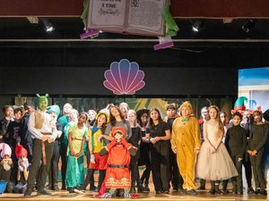 Supporting image for story: School pupils put on a 'Shrek-tacular' musical performance