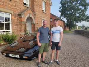 Supporting image for story: Surgeon and son in mammoth James Bond-inspired 2,000-mile rally for Macmillan