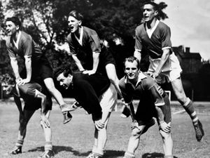 Supporting image for story: Tough going for Shrewsbury Town in the court of King Arthur back in August 1958