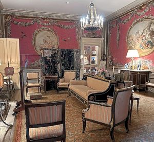 The old grandeur of the stately home