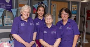 Birmingham Women's Hospital volunteers