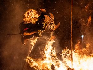 Supporting image for story: Norse code: Keeping the flame at the Up Helly Aa festival