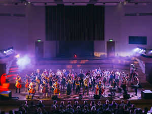 Supporting image for story: Birmingham's unsigned Conservatoire Folk Ensemble talk tours, festivals and creativity