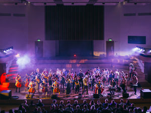 Supporting image for story: Birmingham's unsigned Conservatoire Folk Ensemble talk tours, festivals and creativity