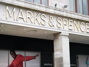 A Marks and Spencer’s store on Oxford Street, central London.