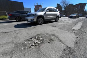 Alexandra Street, Wolverhampton, is a good starting point for your pothole safari