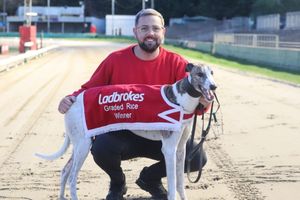 Senahel Sydney with trainer Nathan Hunt