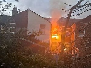 Supporting image for story: Crews from several Black Country fire stations stop Wolverhampton house blaze from spreading