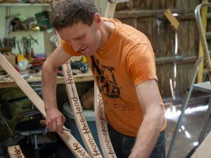 Supporting image for story: Sycamore Gap tree trunk installation to go on display